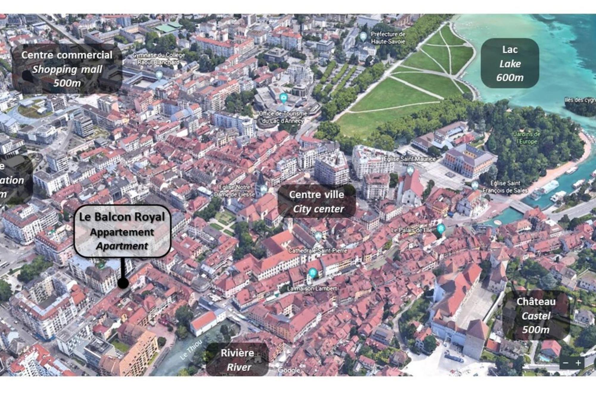 Appartamento Le Royale W Balcony Annecy Esterno foto